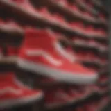 A Comprehensive Exploration of All-Red Sk8 Hi Vans Introduction