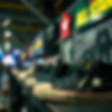 Sales Event Showcasing All Star Shoes for Skateboarding Sales event showcasing All Star shoes for skateboarding