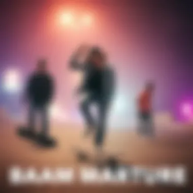 A vibrant skate culture scene inspired by Bam Margera