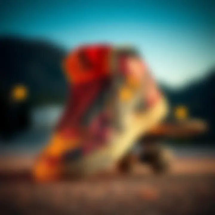 Customizable Skateboard Shoe Designs Personalized skateboard shoes showcasing unique designs