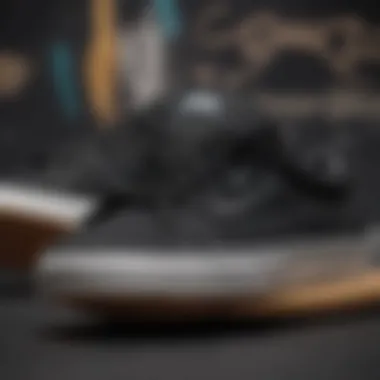 Black low Vans alongside alternative skate shoe brands