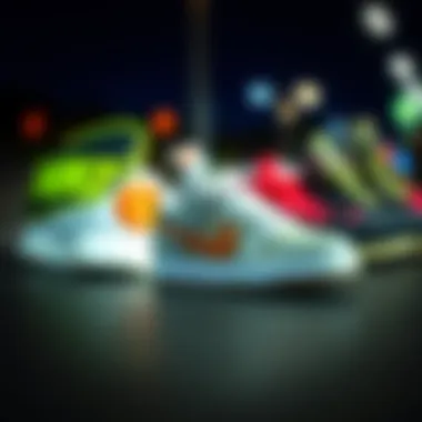 Comparison of various Nike SB shoe models suitable for larger sizes