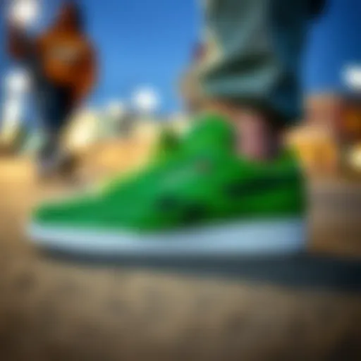 Exploring the Reebok Club C Double Geo Green: A Fusion of Style and Performance Introduction