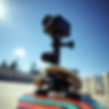 A detailed illustration of mounting techniques for optimal camera positioning