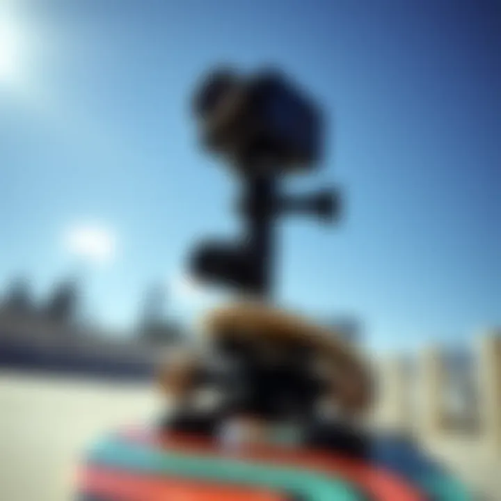 A detailed illustration of mounting techniques for optimal camera positioning