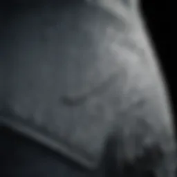 Close-up of Nike Shield Pants showcasing material texture
