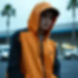 Stylish RVCA tracksuit featuring modern cuts and vibrant colors