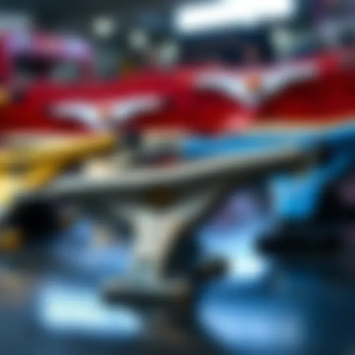 Customization Options for Stage 7 Independent Trucks Customization options available for Stage 7 Independent Trucks displayed in various styles.