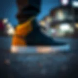 The Court Borough 2 High Top Sneaker: An Examination Within the Skateboarding Landscape Introduction