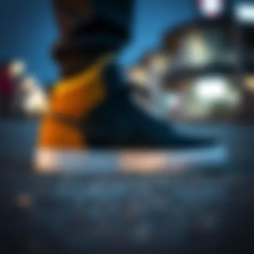 The Court Borough 2 High Top Sneaker: An Examination Within the Skateboarding Landscape Introduction