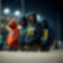 Historical evolution of hoodie designs