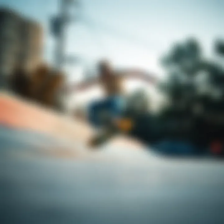 Mike McGill's Groundbreaking Trick Mike McGill performing a groundbreaking skateboarding trick