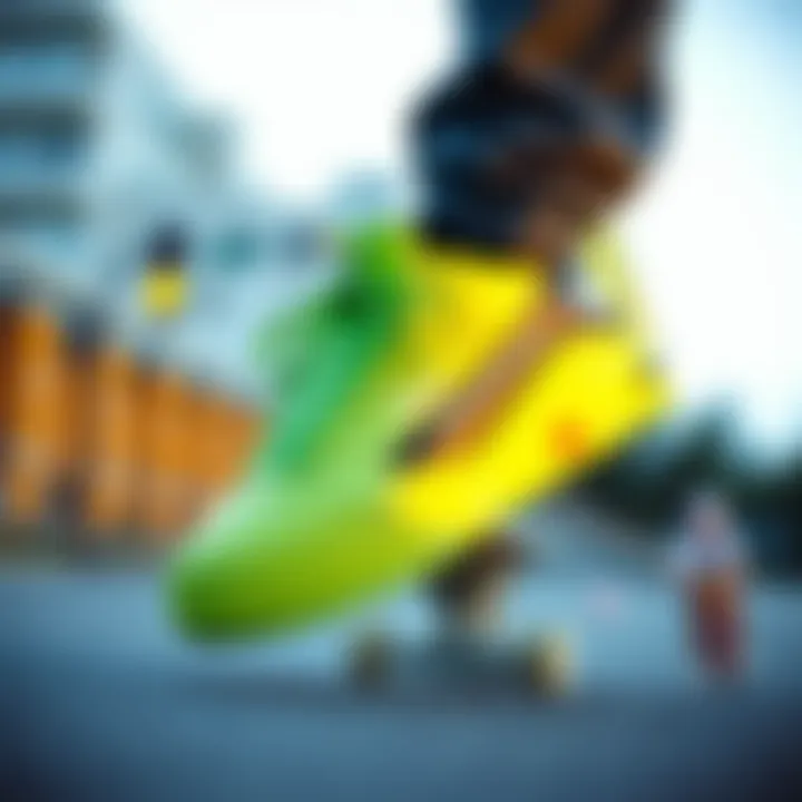 The Impact of Fila Lime Green Shoes in Skateboarding Culture Summary