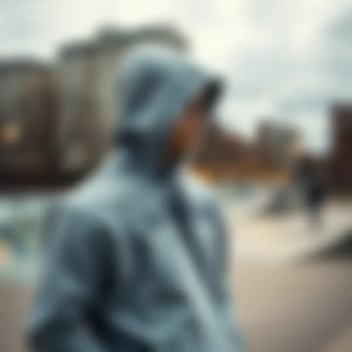 La Familia Hoodies in an Urban Skate Park An urban skate park setting with La Familia hoodies in action