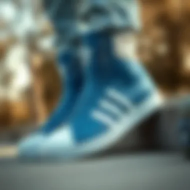 Notable The Significance of Blue and White Adidas High Tops in Skate Culture