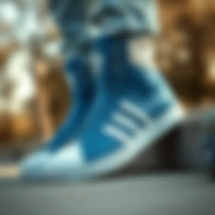 Notable The Significance of Blue and White Adidas High Tops in Skate Culture