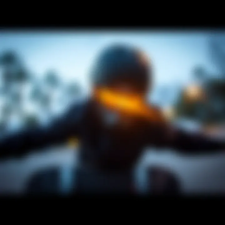 Skateboarder wearing the Triple Eight Dual Certified Helmet