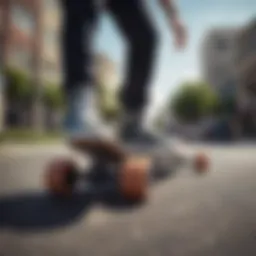 Electric skateboard designed for heavier riders