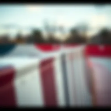 Design Features of Skateboard Barriers A close-up of a skateboard barrier highlighting its design features