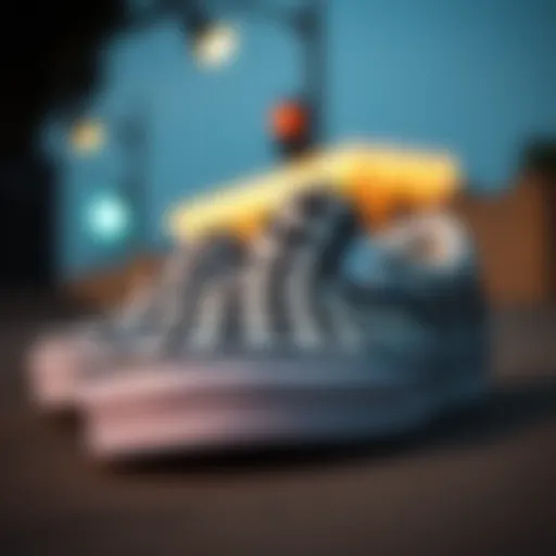 The Iconic Checkerboard Design of Vans Slip-Ons Classic checkerboard pattern showcasing the unique design of Vans Slip-Ons