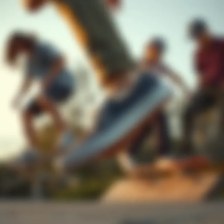 Skaters in Action with Vans Ultrange Exo Se Skaters wearing Vans Ultrange Exo Se shoes in action